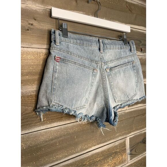 UO URBAN OUTFITTERS BDG MIDRISE ESSENTIAL JEAN DENIM SHORT CUTOFF SZ 27 - Picture 4 of 5